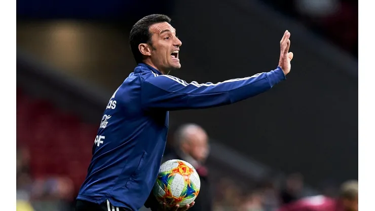 Lionel Scaloni, entrenador de la Selección Argentina.