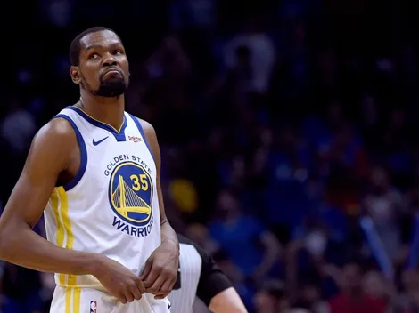 Kevin Durant enloqueció y cargó contra un fanático de los Warriors en Instagram