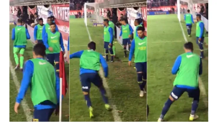 Un hincha de Argentinos se filmó gritándole de todo a Zárate: "Mauro, ¿quién fue el grande en Madrid?"