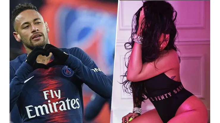 ¿En qué andan? Neymar se volvió a mostrar con Rihanna y pidió silencio