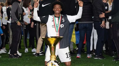 Juan Guillermo Cuadrado, jugador de la Juventus de Italia.