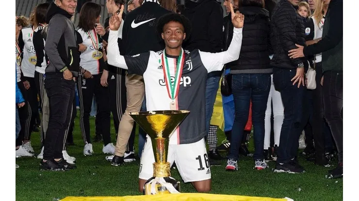 Juan Guillermo Cuadrado, jugador de la Juventus de Italia.