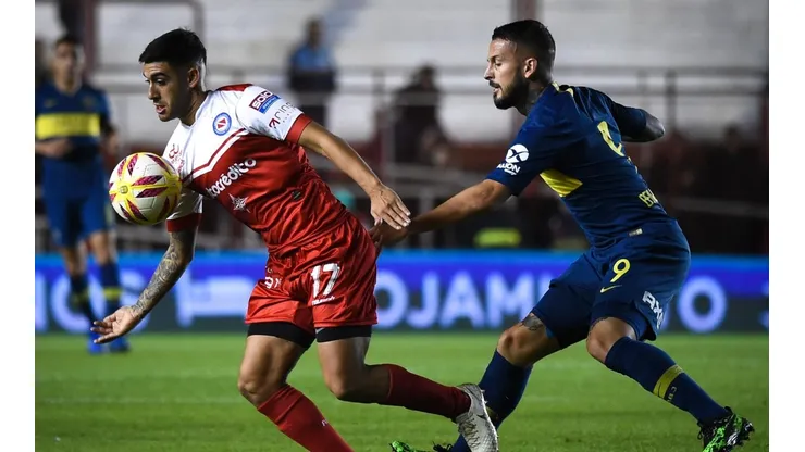 En un partido picante, Argentinos y Boca no se sacaron diferencias en La Paternal