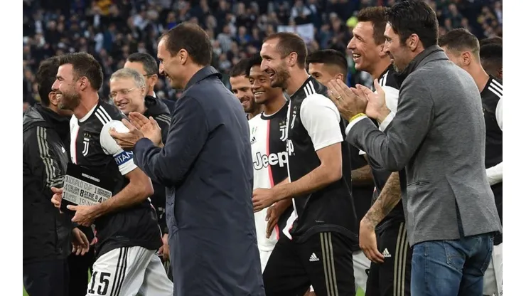 La despedida a Barzagli.