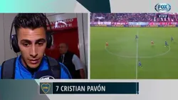 Cristian Pavón luego del empate de Boca.