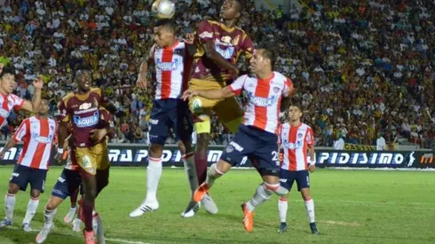 Junior vs Tolima por la Liga Águila.