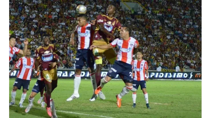 Junior vs Tolima por la Liga Águila.