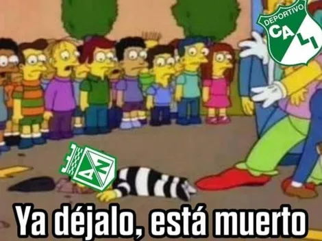 Cali bailó a Nacional y las redes sociales se inundaron de memes