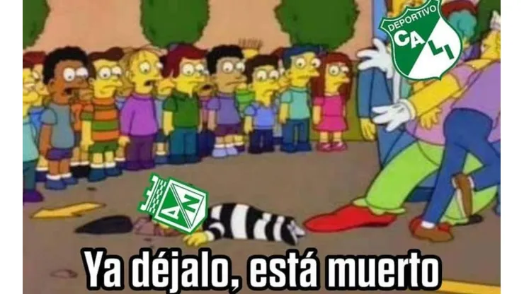 Cali bailó a Nacional y las redes sociales se inundaron de memes