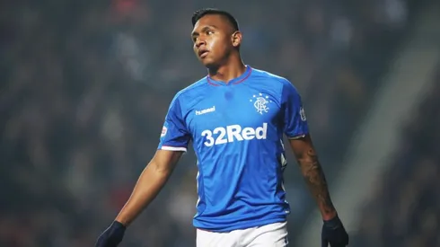 Alfreedo Morelos, jugador del Rangers de Escocia.