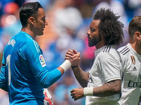 Marcelo confía en que la historia de Keylor Navas no acabe como contaron