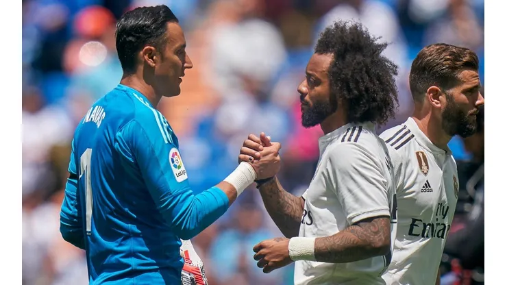 Marcelo confía en que la historia de Keylor Navas no acabe como contaron