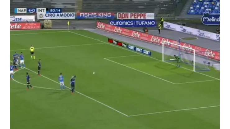 El penal de Mauro Icardi.