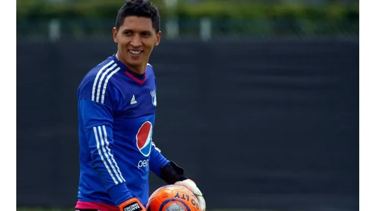 Ramiro Sánchez, arquero suplente de Millonarios.