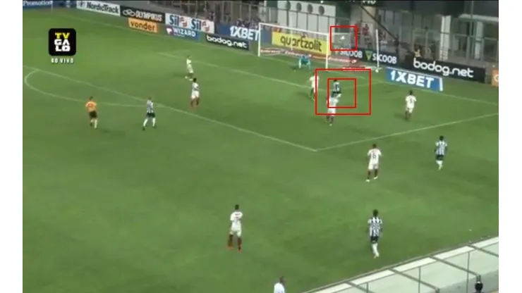 Así fue el gol de Yimmi Chará en la quinta fecha del fútbol brasileño.