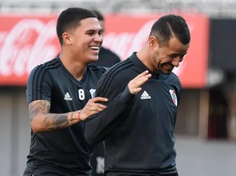 River tiró un tuit con una emotiva frase de Mora y Quintero le respondió