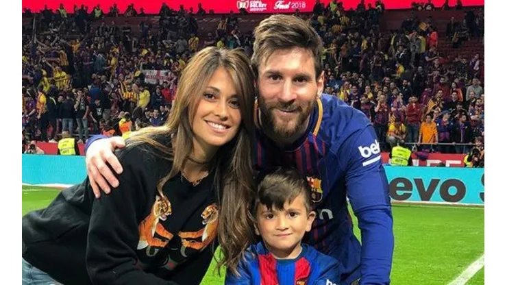 Antonela Roccuzzo le puso música a Mateo, lo filmó mientras bailaba y el final del video es todo lo que está bien