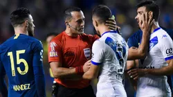 Espinoza tuvo un mal arbitraje en Boca vs. Vélez.