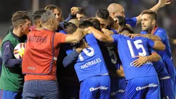 El festejo de los jugadores del 'Matador'.