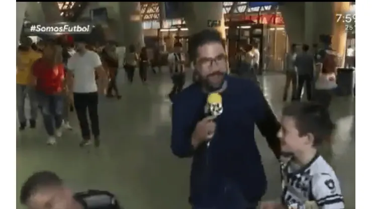 "Que me chupen los h...": un niño intimidó de manera épica a Tigres en la previa del partido