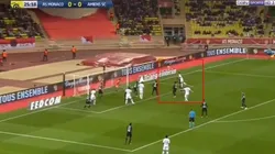 El gol de Radamel Falcao contra el Amiens.