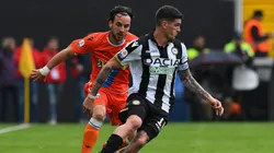 Rodrigo De Paul con la camiseta de Udinese.
