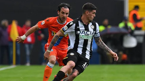 Rodrigo De Paul con la camiseta de Udinese.