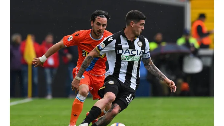 Rodrigo De Paul con la camiseta de Udinese.