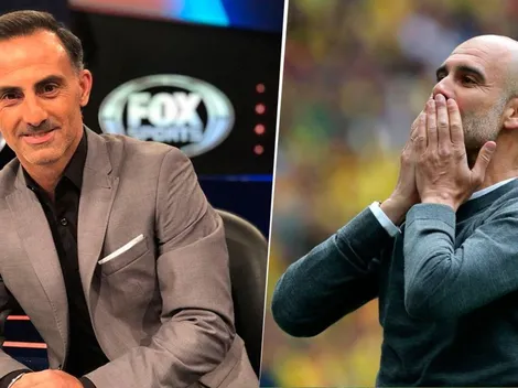 El tuit de Latorre apenas el City logró el triplete: "Es el mejor entrenador de la historia"