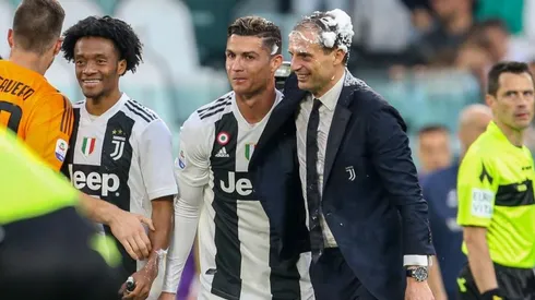 Cristiano Ronaldo despidió a Allegri de Juventus con un emotivo posteo en Instagram