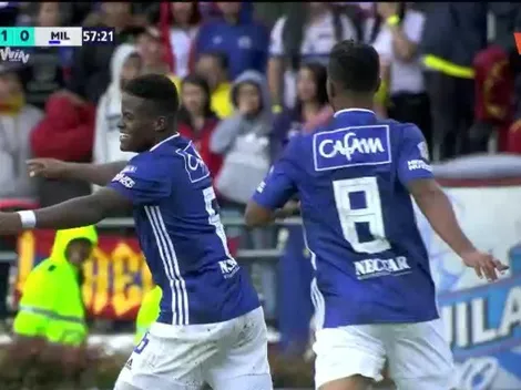 Cátedra de contragolpe: ¡Andrés Román puso el 1-1 entre Pasto y Millos!