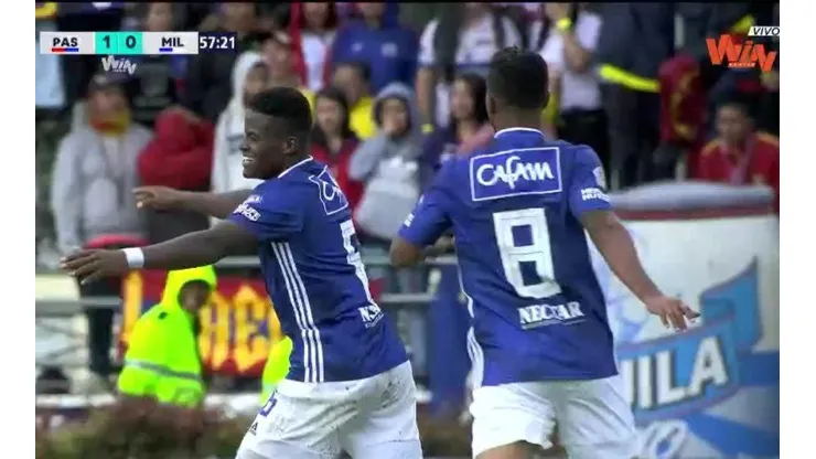 Cátedra de contragolpe: ¡Andrés Román puso el 1-1 entre Pasto y Millos!