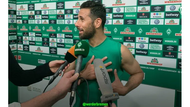 El mensaje de Claudio Pizarro luego de la renovación con el Werder Bremen