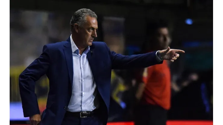 Gustavo Alfaro, entrenador de Boca.
