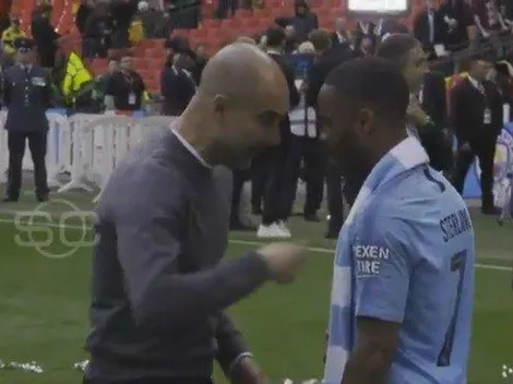 Pep Guardiola en su máxima expresión: siguió dando indicaciones ¡con el estadio casi vacío!