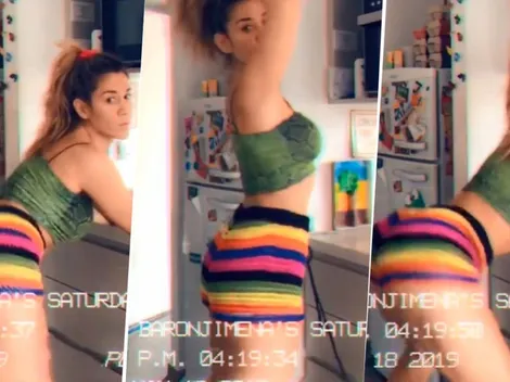 Jimena Barón subió un video haciendo twerking en "modo Cobra" y prendió fuego Instagram