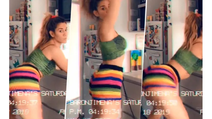 Jimena Barón subió un video haciendo twerking en "modo Cobra" y prendió fuego Instagram