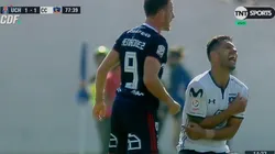 Locura en el Superclásico Chileno: a Henríquez se le salió la cadena y golpeó al Chaco Insaurralde