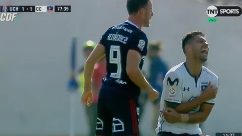 Locura en el Superclásico Chileno: a Henríquez se le salió la cadena y golpeó al Chaco Insaurralde