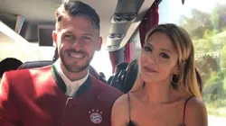 Evangelina Anderson subió foto con Demichelis y aclaró algo "para los mal pensados"