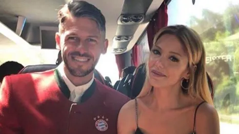 Evangelina Anderson subió foto con Demichelis y aclaró algo "para los mal pensados"