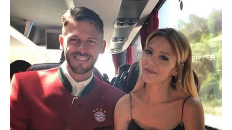 Evangelina Anderson subió foto con Demichelis y aclaró algo "para los mal pensados"