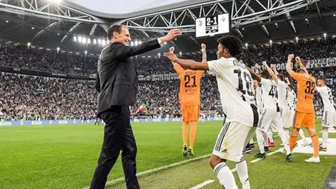 Adiós, vaquero: el mensaje de despedida de Cuadrado a Allegri en Instagram