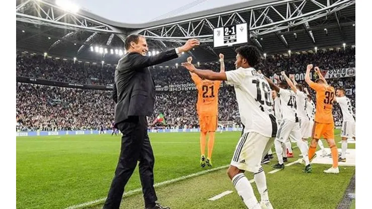 Adiós, vaquero: el mensaje de despedida de Cuadrado a Allegri en Instagram