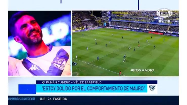 Cubero mató a Zárate en Fox.