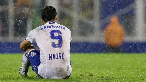 Zárate cuando aún defendía la camiseta de Vélez.