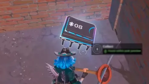 Encontrar el Fortbyte #08 en Chiringuito Chatarra - Guía