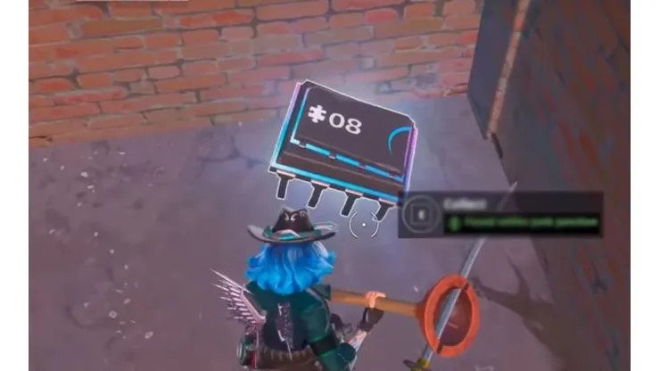 Encontrar el Fortbyte #08 en Chiringuito Chatarra - Guía