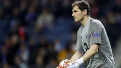 Iker Casillas en Porto.