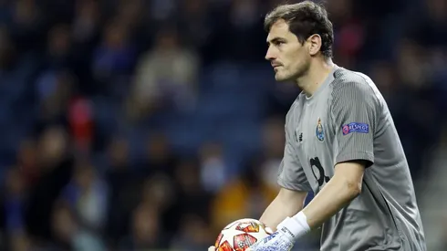 Iker Casillas en Porto.